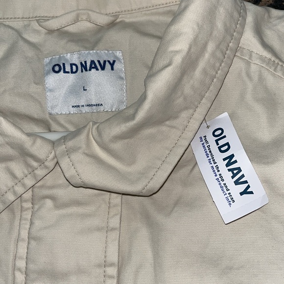 Creme Old Navy Women’s Sz L Jacket - Picture 5 of 5